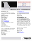 Missouri-State Resource Guide