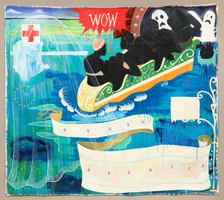 Image: Kerry James Marshall Great America, 1994 Gift of the Collectors Committee 2011.20.1 