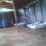 Cholera treatment center.