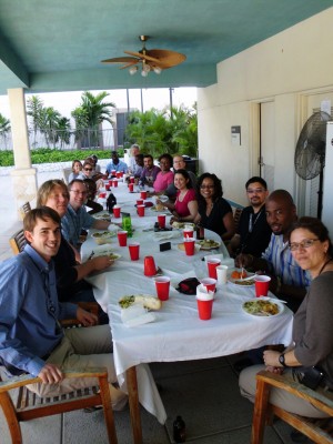 CDC deployed staff share Thanksgiving dinner 