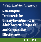 Non-surgical Treatments for Urinary Incontinence in Adult Women: Diagnosis and Comparative Effectiveness
