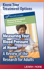 Measuring Your Blood Pressure at Home: A Review of the Research for Adults