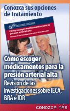 Cómo escoger medicamentos para la presión arterial alta: Revisión de las investigaciones sobre IECA, BRA e IDR