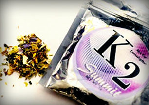 K2, a popular brand of "Spice" mixture.