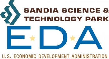 Sandia Science & Technology Park and Economic and Development Agency logos