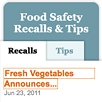 small picture of Food Safety Widget