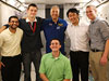 Mike Massimino and JSC interns