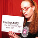 FACING AIDS for the countless people we've lost.