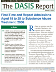 First-Time and Repeat Admissions Aged 18 to 25 to Substance Abuse Treatment: 2006
