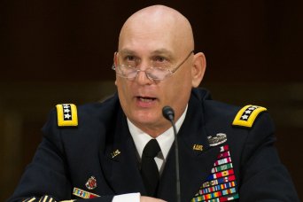 Chief of Staff of the Army Gen. Raymond T. Odierno testified to the Senate Armed Services Committee, March 8, 2012. He testified again Feb. 11, 2013, about how sequestration would affect the U.S. Army.
