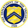 The Department of the Treasury Logo
