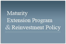 MEP: Maturity Extension Program and Reinvestment Polic