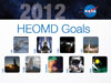 Image showing content from the 2012 Human Exploration and Operations Goals document.