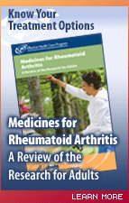 Medicines for Rheumatoid Arthritis: A Review of the Research for Adults