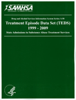 State Admissions to Substance Abuse Treatment: 1999-2009