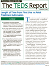 Length of Time from First Use to Adult Treatment Admission