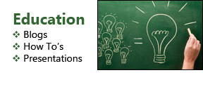 Education: Blogs, How To's, Presentations