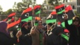 Women wave Libyan flags during celebrations commemorating the second anniversary of the Feb. 17 revolution in Benghazi February 15, 2013. The actual second anniversary of the start of the anti-Gaddafi revolt is not until Sunday, but celebrations were to b