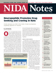 Picture of NIDA Notes Vol. 21, No. 4: Neuropeptide Promotes Drug-Seeking and Craving in Rat