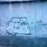"We Need Help": graffiti on the streets of Port-au-Prince.