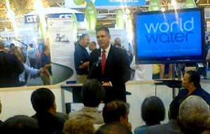 Under Secretary Francisco Sanchez speaks at WEFTEC launching the U.S. Enivronmental Export Initiative and web portal on Export.gov.