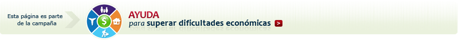 Ayuda para superar dificultades económicas