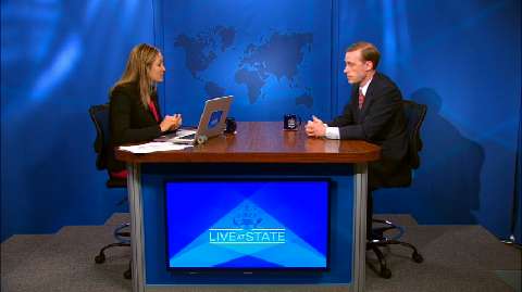 Click here to play the video Director Sullivan Participates in a LiveAtState on U.S. Foreign Policy in the 21st Century
