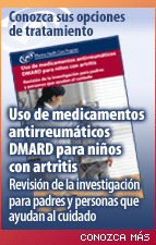 Uso de medicamentos antirreumáticos DMARD para niños con artritis: Revisión de la investigación para padres y personas que ayudan al cuidado