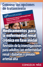 Medicamentos para la enfermedad renal crónica en fase inicial: Revisión de las investigaciones para adultos con enfermedad renal y diabetes o presión arterial alta