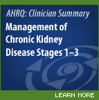 Management of Chronic Kidney Disease Stages 1–3