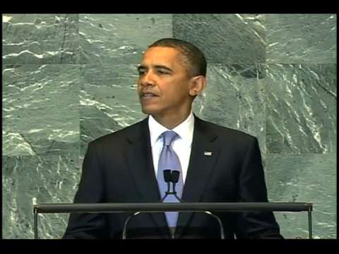 Click here to play the video Remarks by President Barack Obama in Address to the United Nations General Assembly