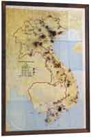 Cluster Analysis Map of Vietnam: 1962 - 1992