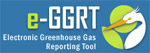 Electronic Greenhouse Gas Reporting Tool (e-GGRT) logo.