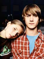 Photo: A teen boy and girl