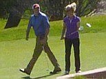 He suits me to a tee! Britney Spears' romance with her everyday Dave continues with a golf date 