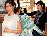 Pregnant Sopranos star Jamie-Lynn Sigler shops for her growing baby bump