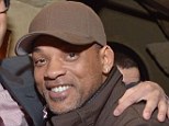 Scandal: Will Smith, pictured with son Trey on Tuesday night, is one of Hollywood's most squeaky clean superstars, but it has now been revealed that his brother-in-law Dee Lawrence Downs has been arrested on drugs charges