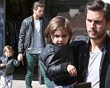 Scott Disick was the latest member of the Kardashian clan to show off a natty leather item - and now son Mason is following suit.