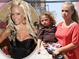 'Mama's swimming in the ocean': Former Playmate Kendra Wilkinson tells a little white lie after her son discovers a naked photo of the star 