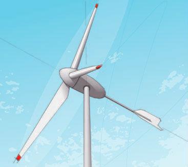 A small wind turbine system can provide additional electricity in your home, or even power your sailboat battery.