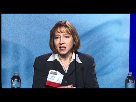 A panel of healthcare fraud professions presents at the Health Care Fraud Prevention & Enforcement Action Team (HEAT) regional summit in Chicago.