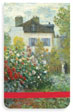 Monet's Garden in Argenteuil Mini Note Pad