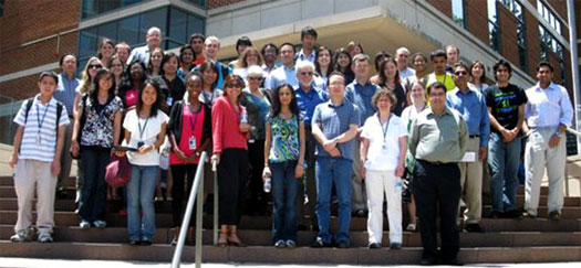 2010 NEI summer interns and advisors.