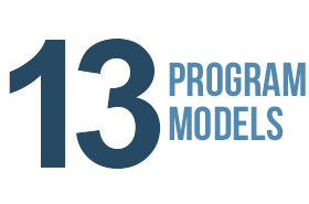 "13 program models" icon