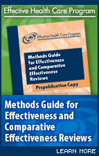 Methods Guide for Effectiveness and Comparative Effectiveness Reviews