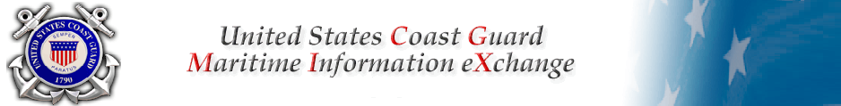 United States Coast Guard Maritime Information Exchange Graphic