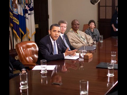 YouTube video: President Obama on Working Through the Mortgage Crisis