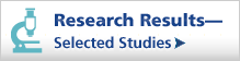 Research Results—selected studies