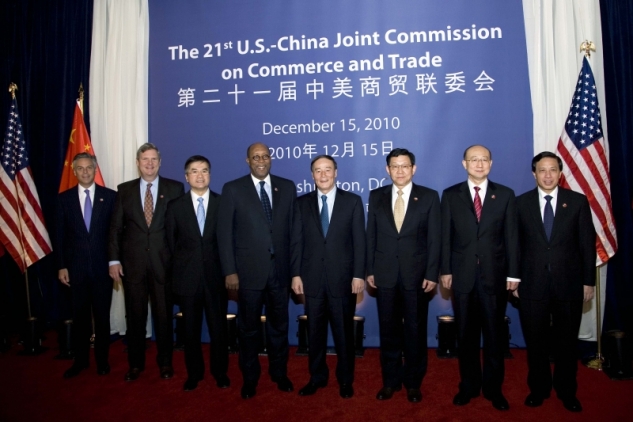 U.S. and Chinese Delegations at JCCT