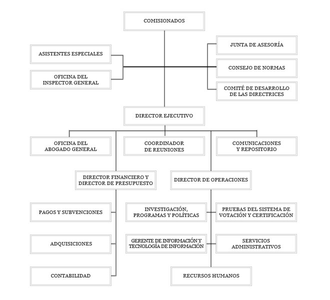 Organization Chart Abbreviated (Spanish)